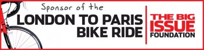 UK Mediation sponsors the Big Issue London to Paris bike ride